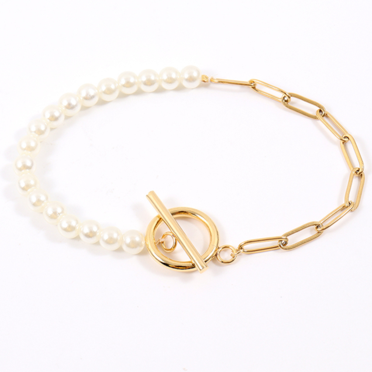 Exquisite Pearl Necklace and Bracelet for Elegant Styles